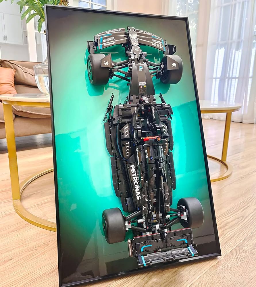 F1 Racing Technical Drawing Canvas Wall Art\Home Decor