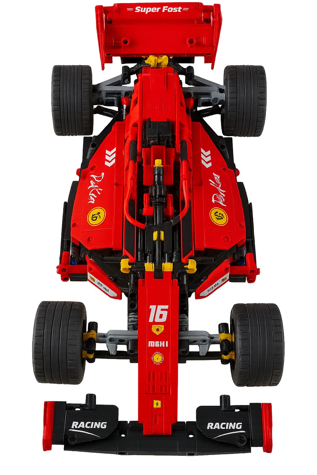 Red F1 Formula City Speed Racing Car