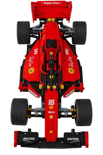 Red F1 Formula City Speed Racing Car