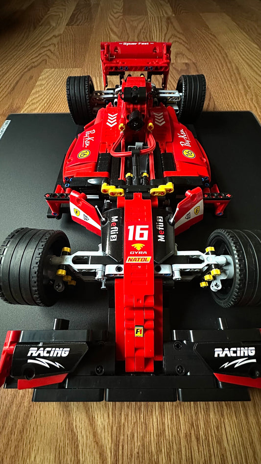 Red F1 Formula City Speed Racing Car